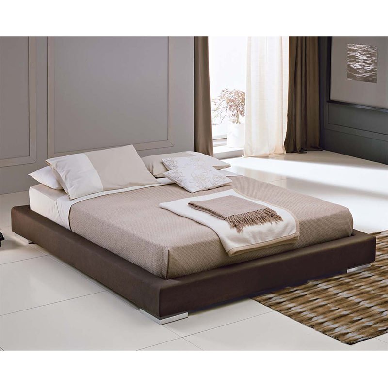 Orlando - Letto Futon Giapponese Imbottito in Tessuto o Ecopelle
