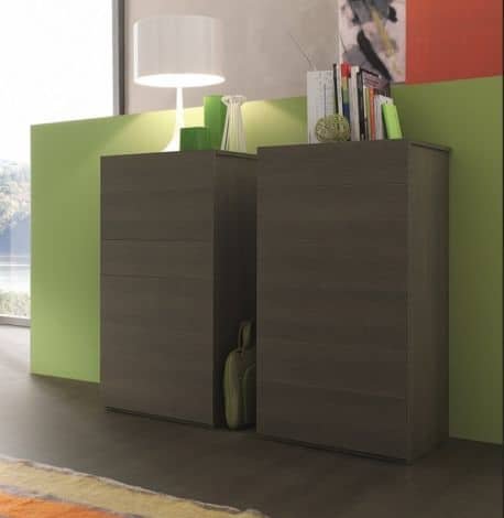 Way - Settimanale moderno 6 cassetti L 57 cm MARONESE ACF