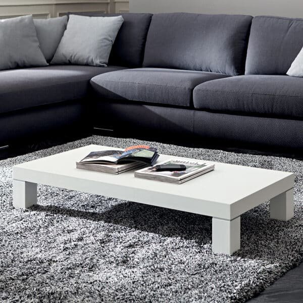 Anna - Tavolino moderno da salotto con gambe in legno TA335