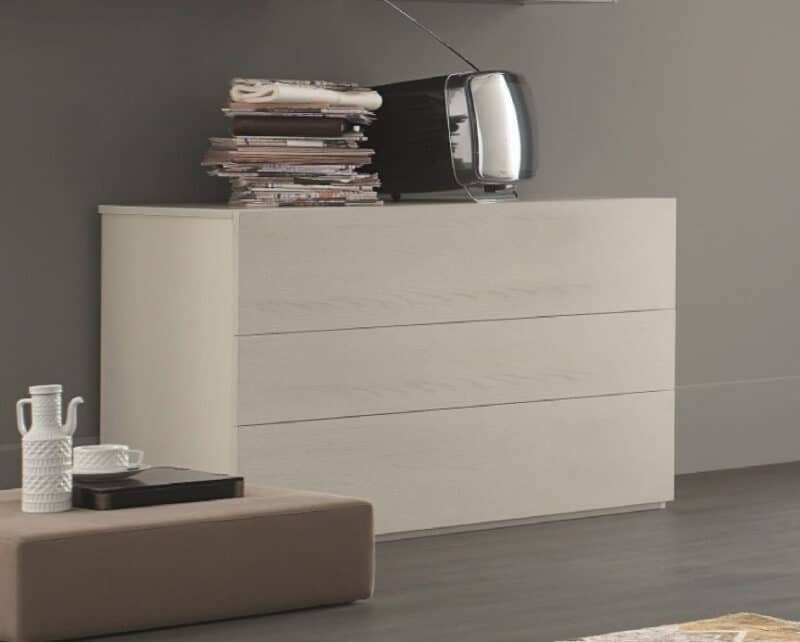 Comò Cassettone Moderno Way Maronese ACF - 3 Cassetti Design