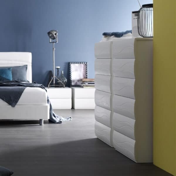City - Settimanale moderno 6 cassetti L 57 cm MARONESE ACF