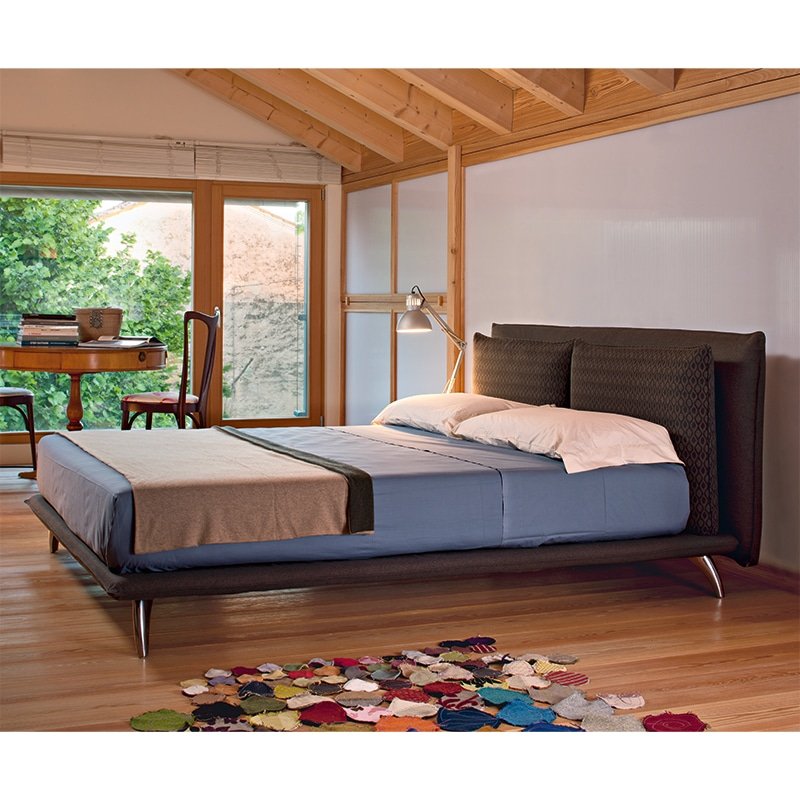 Monet Plus - Letto Matrimoniale Design Moderno Imbottito