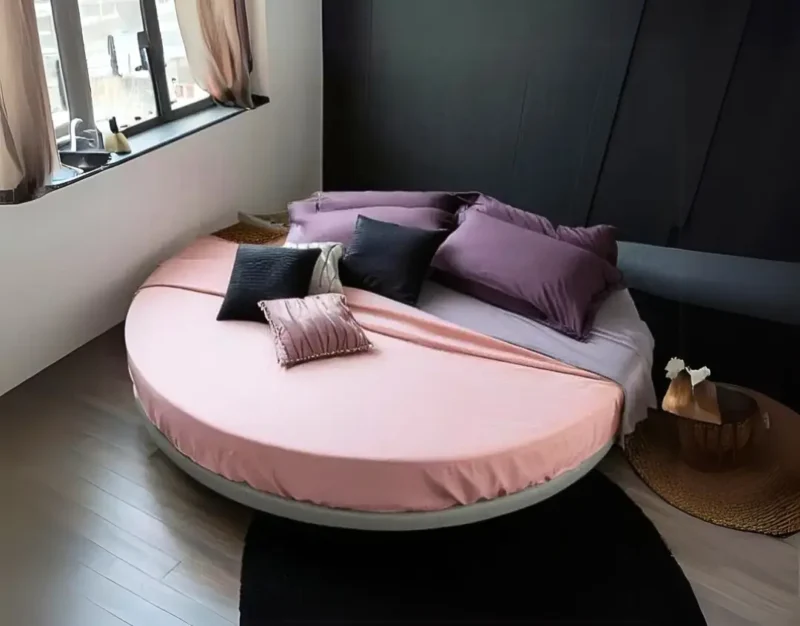 Ring Sommier - Letto Rotondo Matrimoniale di Design