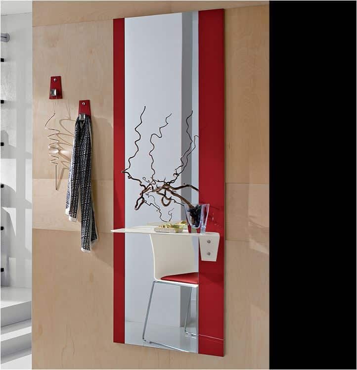 Mobile Ingresso Lia 500 - Pelle Bianca La Primavera Design