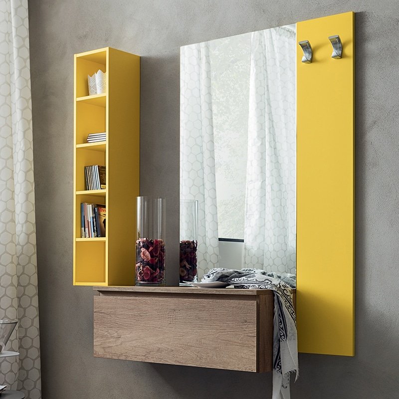 Mobile Ingresso con Pannello Stella 631 La Primavera - Design Italiano