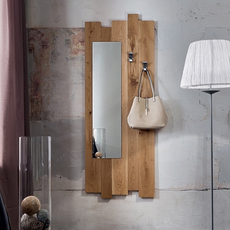 Specchiera Ingresso Design Legno Zoe 621 - La Primavera