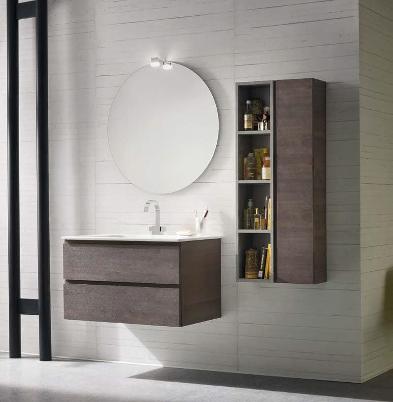 Compab CL009 Mobile bagno design L.85,5 cm personalizzabile