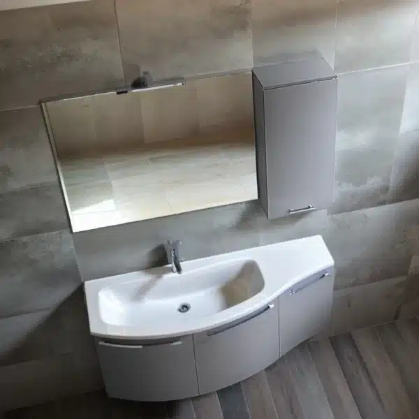 Mobile Bagno Curvo Arcom Jolly W907 - Design Moderno Italiano