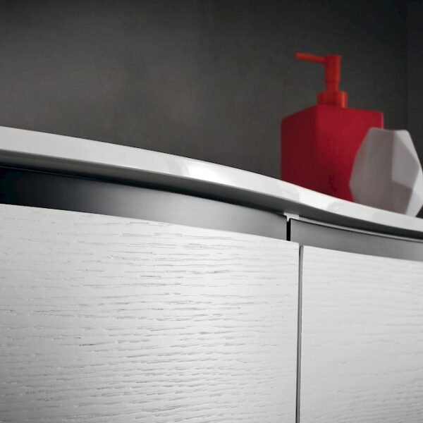 JACANA JA31 - Mobile luxury arredo bagno L.247+216 cm personalizzabile COMPAB