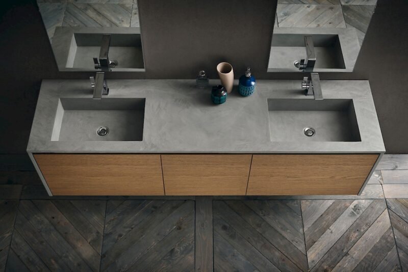 JACANA JA40 - Mobile luxury arredo bagno L.194,4 cm personalizzabile COMPAB