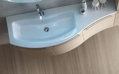 Mobile Bagno Salvaspazio: La Soluzione Curva per Ambienti Piccoli