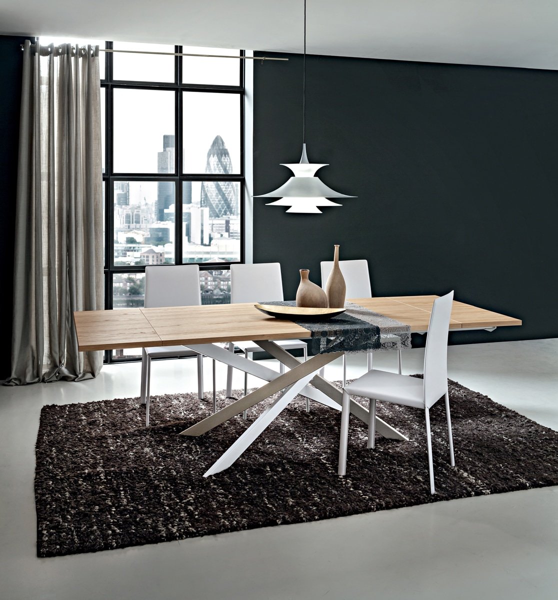restyling economico - salotto moderno prima e dopo