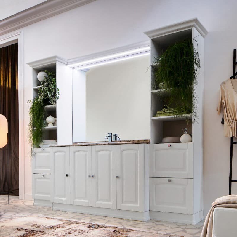 Mobile Bagno Moderno Compab Acanthis AC17 - Marmo Napoleon