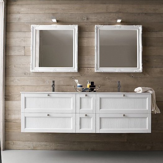 Diamante DM2 - Mobile luxury arredo bagno L 167 x P 51 cm personalizzabile COMPAB