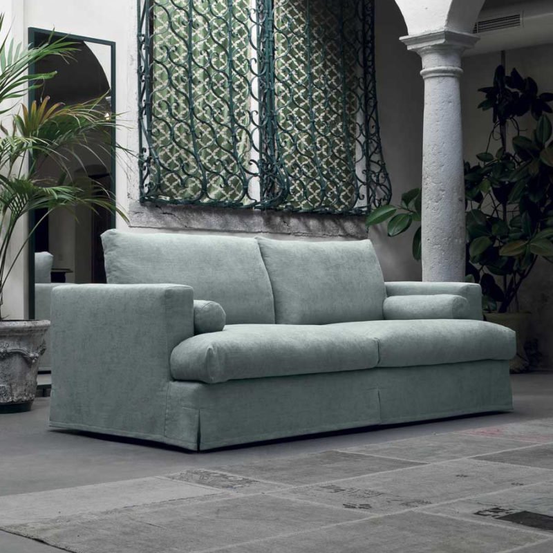 Divano Arizona - Design Moderno Comodo in Tessuto o Ecopelle