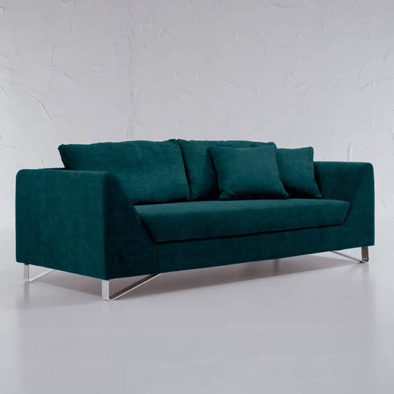 Vertice - Divano Design Moderno in Tessuto o Ecopelle - Interno77
