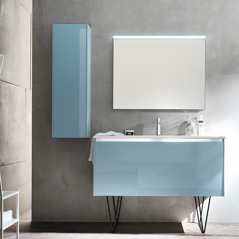 ARCOM EGO 46 - Mobile arredo bagno L 120 x P 51 cm personalizzabile