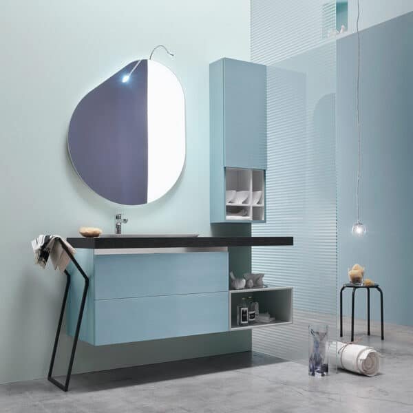 EGO 47 - Mobile arredo bagno L 135 x P 51 cm personalizzabile ARCOM