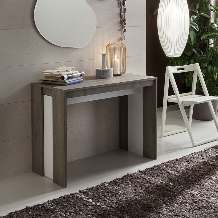 Tavolo Consolle Estensibile Tony La Primavera - Design Moderno