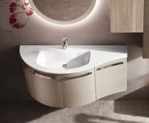 Mobile bagno design curvo - catalogo Jolly