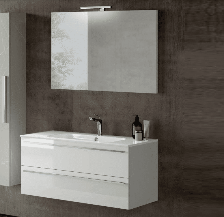 Mobile Bagno Completo Slim Baxar - Design Moderno Made in Italy
