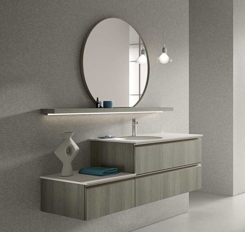 Mobile Bagno Moderno Compab BK01 - Design Elegante e Funzionale