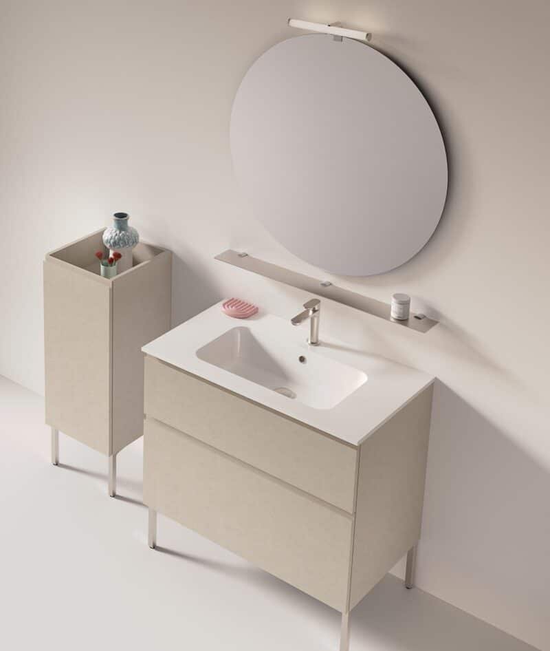 Mobile Bagno COMPAB MM07 – Design Moderno Mini-mo Bone