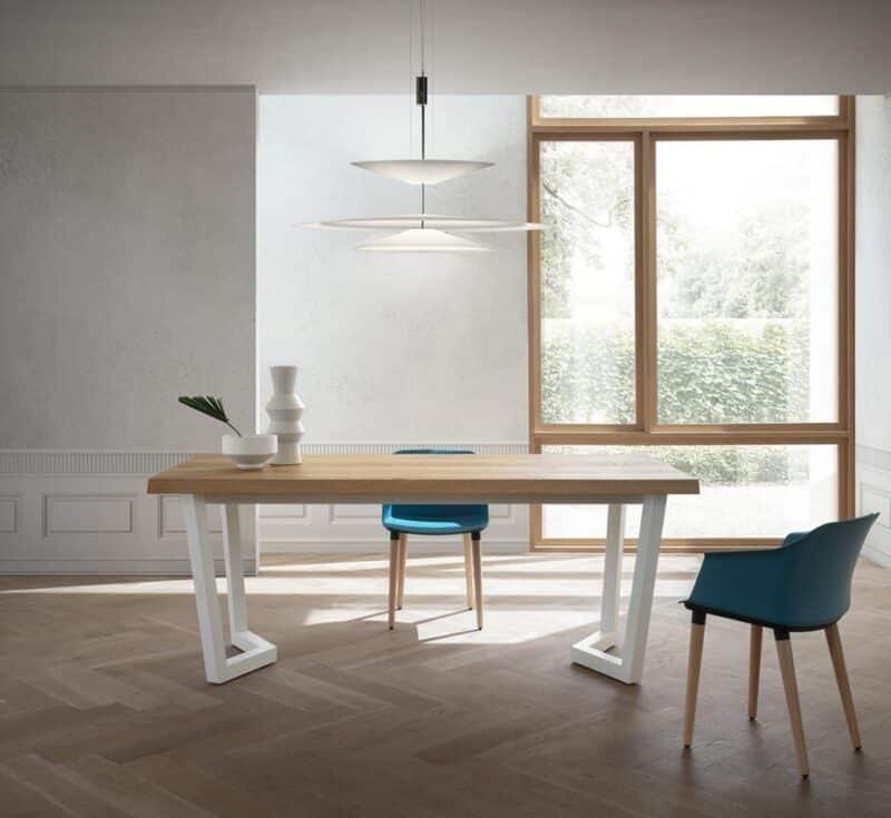 Tavolo Legno Massello Moderno Jacopo | La Primavera Design