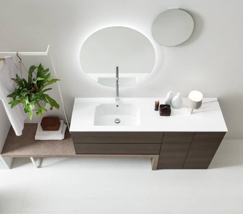 Arredo Lavanderia a Colonna I-WASH 05 ARCOM - Design Funzionale