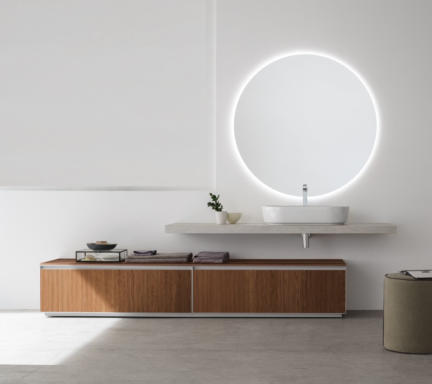 Esempio di arredo bagno Arcom collezione Shape