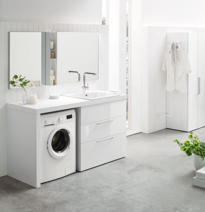 Arredo Lavanderia Piccoli Spazi ARCOM I-WASH 07 - Design Moderno
