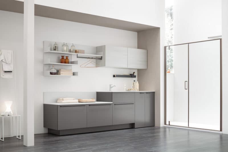Arredo Lavanderia Design I-WASH 08 ARCOM - Funzionale e Moderno