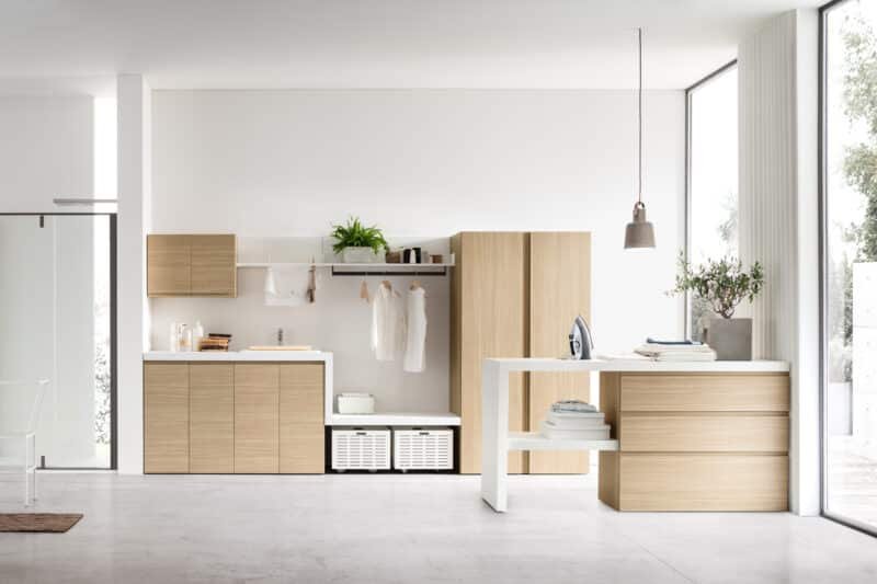 Arredo Lavanderia Funzionale ARCOM I-WASH 01 - Penisola Design