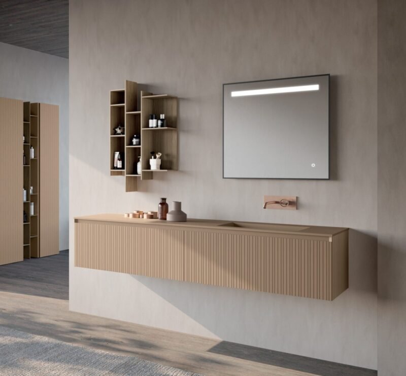 Mobile Bagno Cannettato Design M3 System | Baxar Bagni