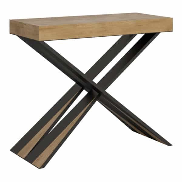 Consolle allungabile 90x40/300 cm Diago Premium quercia natura