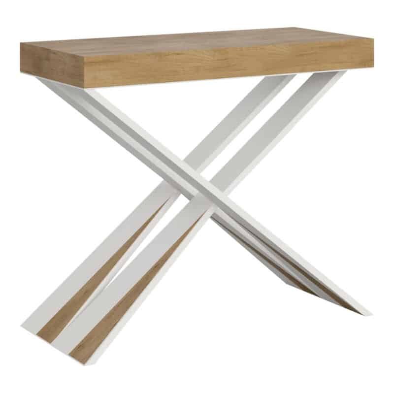 Consolle allungabile 90x40/196 cm Diago Small quercia natura