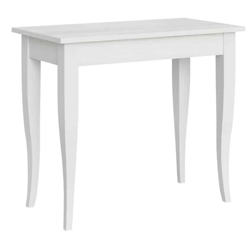 Consolle allungabile 90x48/204 cm Sciabola Small bianco frassino