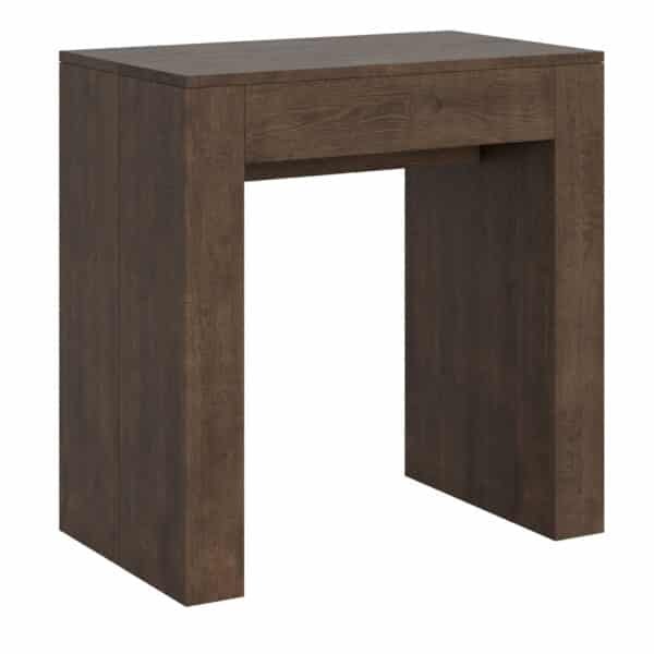 Consolle allungabile 78x47/299 cm Allin noce allunghe interne