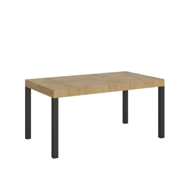 Tavolo allungabile 160/264x90 cm Everyday quercia natura gambe antracite