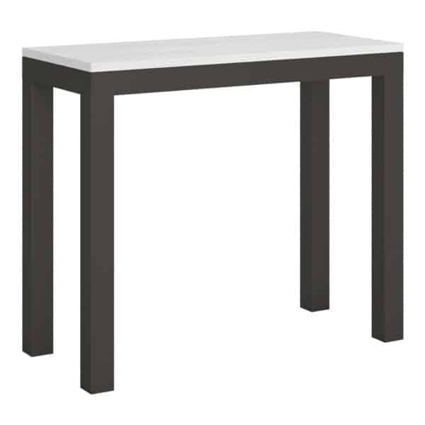 Consolle allungabile 90x40/300 cm Everyday Evolution bianco frassino
