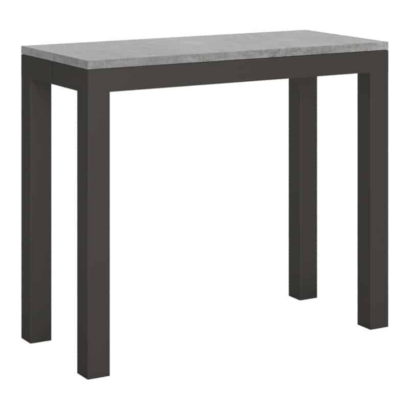 Consolle allungabile 90x40/196 cm Everyday Small Evolution cemento