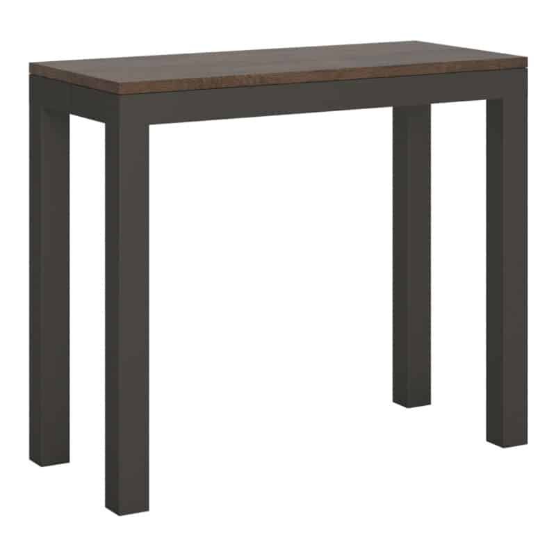 Consolle allungabile 90x40/196 cm Everyday Small Evolution noce