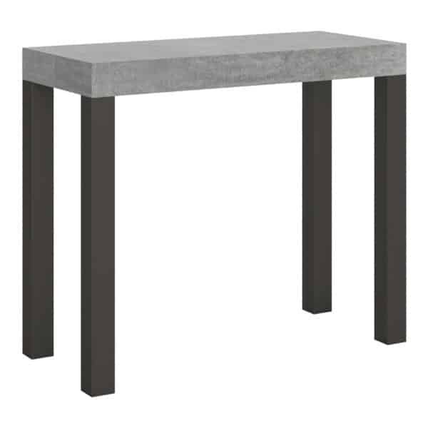 Consolle allungabile 90x40/300 cm Everyday cemento