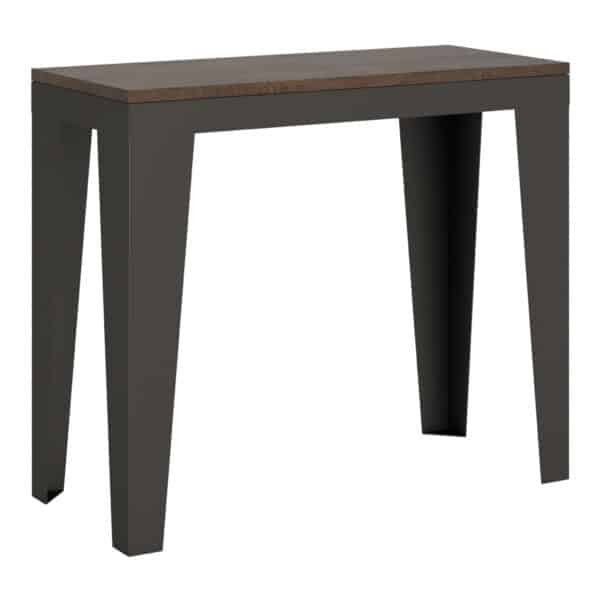 Consolle allungabile 90x40/300 cm Flame Evolution noce