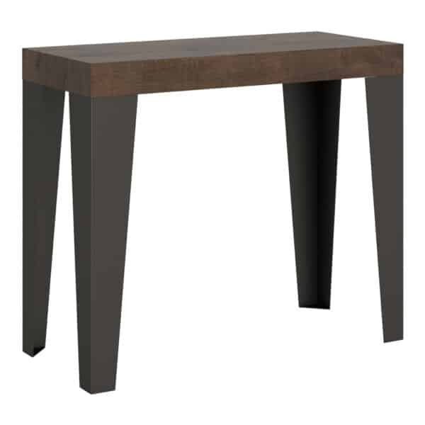 Consolle allungabile 90x40/300 cm Flame Premium noce