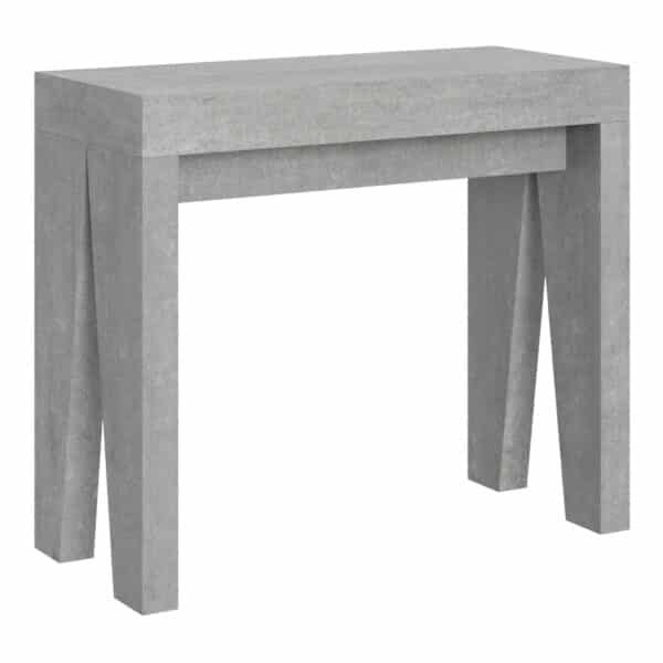 Consolle allungabile 90x40/300 cm Naxy cemento