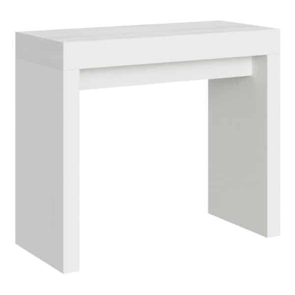 Consolle allungabile 90x40/300 cm Roxell bianco frassino