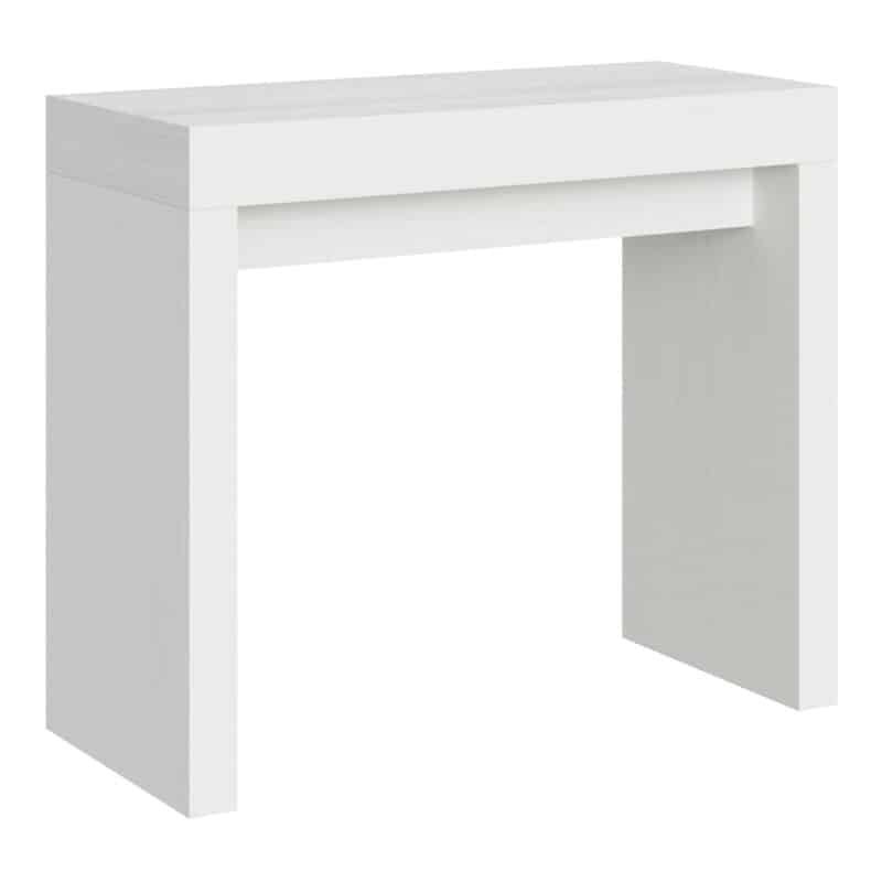 Consolle allungabile 90x40/300 cm Roxell bianco frassino