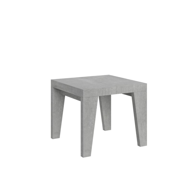 Tavolo allungabile 90/246x90 cm Naxy cemento