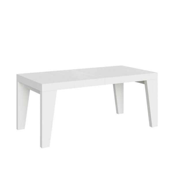 Tavolo allungabile 200/304x90 cm Naxy bianco frassino